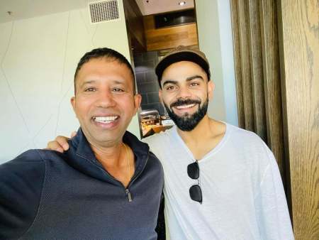 Kumar Dharmasena has stood in for a number of Test matches that Virat Kohli played. (Kumar Dharmasena Instagram)