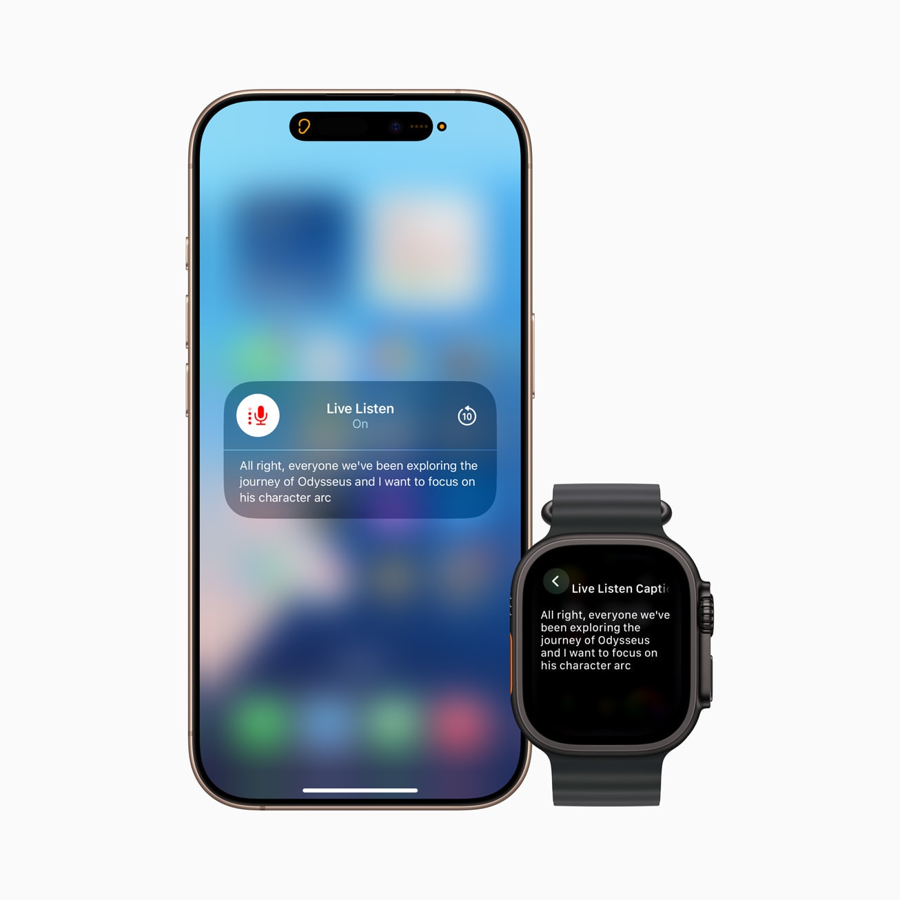 Apple Accessibility features.
