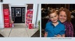 22 oversized boxes of the sugary treats were delivered at the woman's doorstep