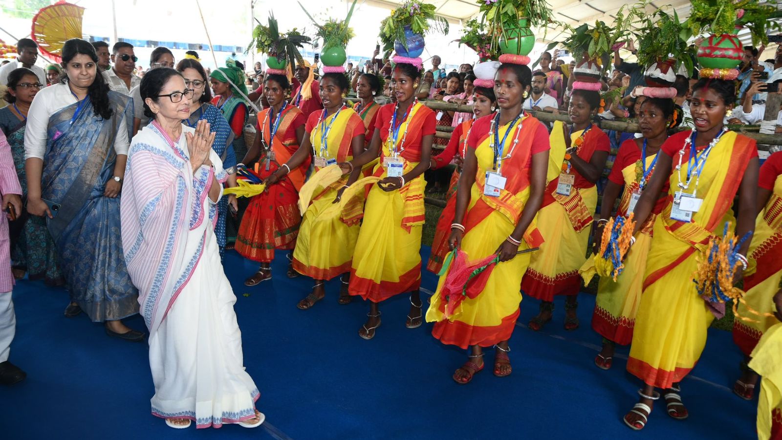 North Bengal visit | Remain vigilant, step up patrol: CM Mamata Banerjee to police in border districts