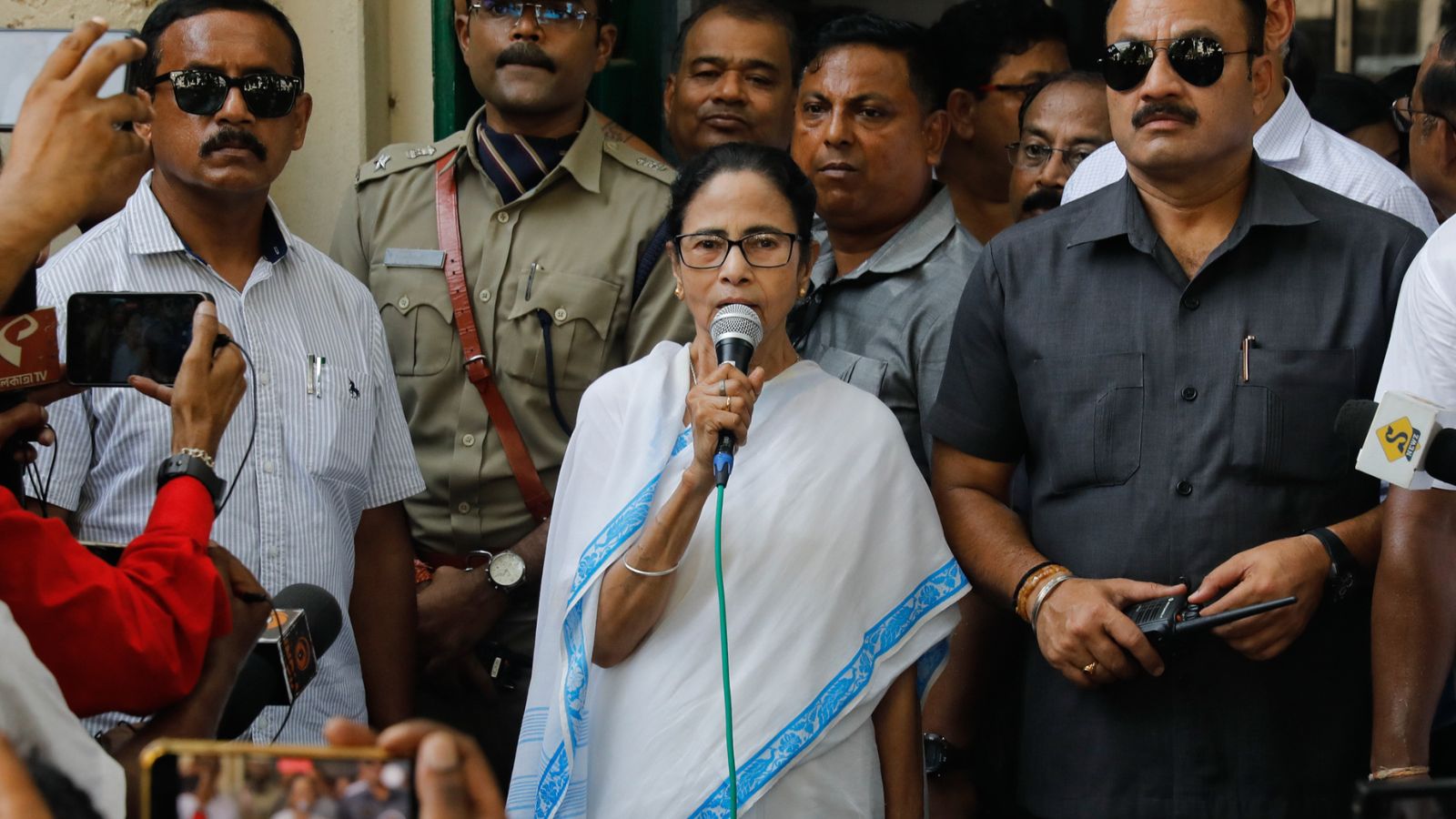 In violence-hit Murshidabad, Mamata targets BJP, Centre: ‘Stop spreading communal virus’