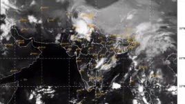 On Friday morning, Delhi sat directly beneath two potent moisture plumes as easterly winds blew from the Bay of Bengal, and southerly flows drove from the Arabian Sea.
