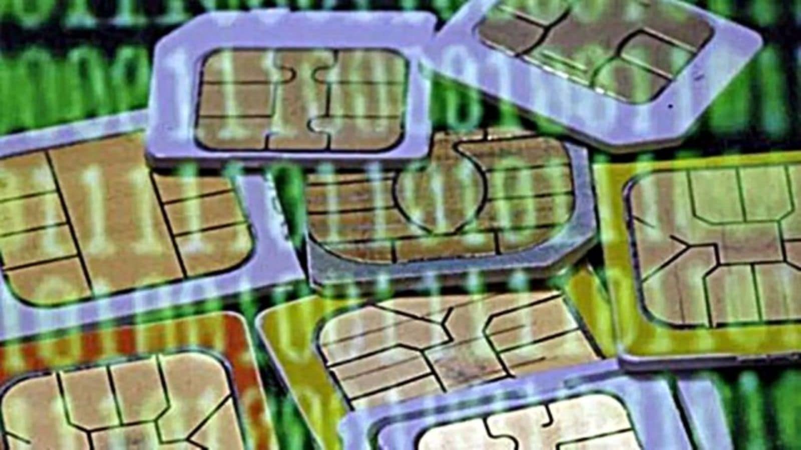 CBI Books 39 명의 대리인 1,100 SIM 유령 카드 사이버 사기에 사용되는 SIM 고스트 카드