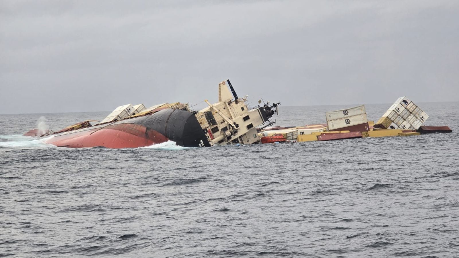 Container ship capsizes off Kerala, oil spill risk and alert