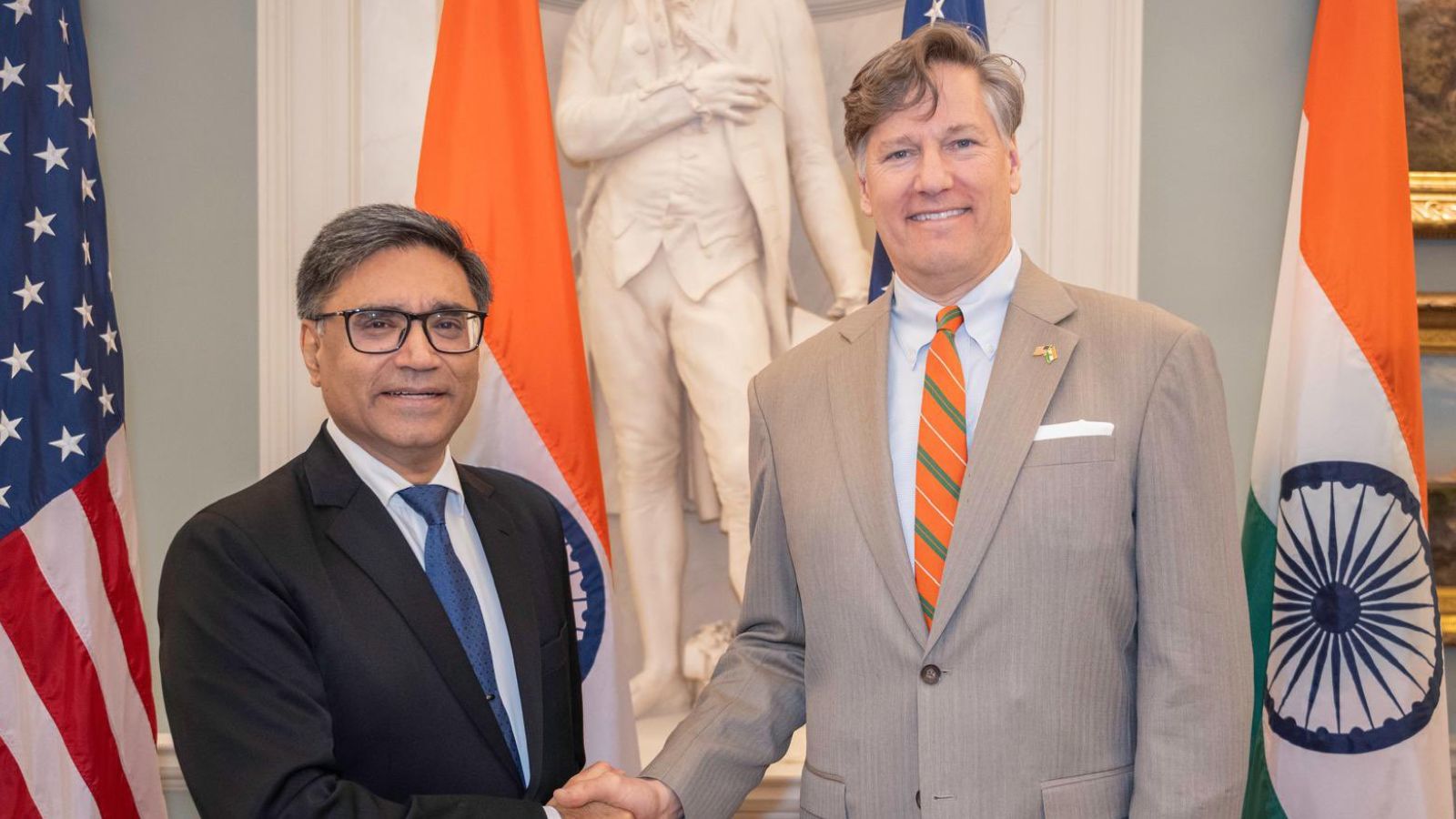 US and India Reaffirm Shared Desire for Regional Peace