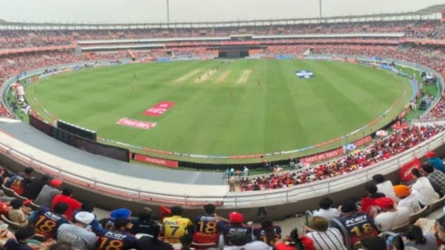 Maharaja Yadavindra Singh PCA New International Stadium will play host to IPL Qualifier 1 and Eliminator on May 29 and May 30 respectively. (Express file photo)