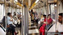 In ridership, Maha Mumbai Metro achieved a new high recently at 2,92,575 passengers in a day on Lines 2A and 7. (Express Archive Photo by Amit Chakravarty)