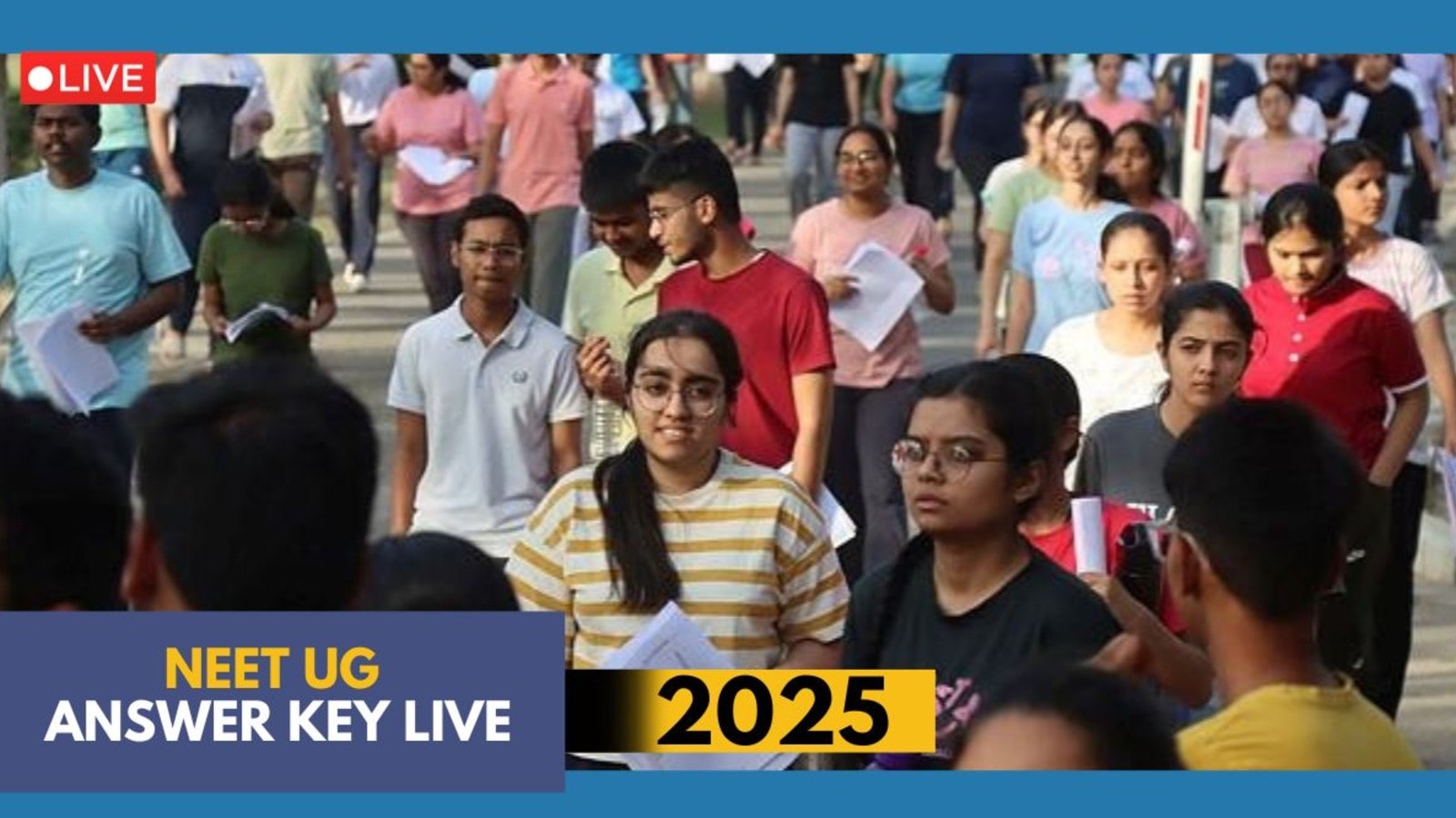 NEET 2025 Answer Key Live Updates: Where to check NEET UG answer keys?