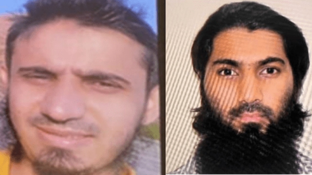 Explosive material, tents, a drone, and several electronic devices were seized from their possession, the police said.