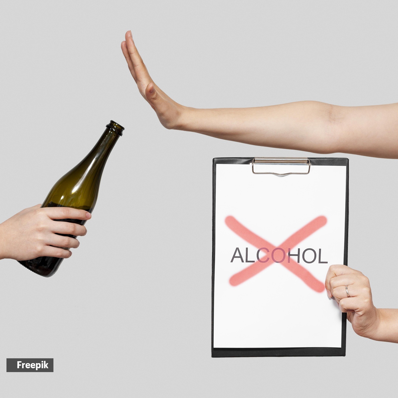 no alcohol