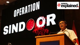 Foreign Secretary Vikram Misri at a briefing on Operation Sindoor on Wednesday, May 7, 2025.