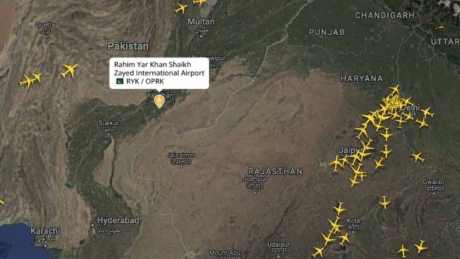 In need of extensive repairs after Indian airstrikes, Pakistan’s Rahim Yar ...