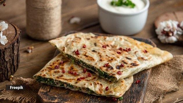 Janhvi Kapoor enjoys sweet potato paratha