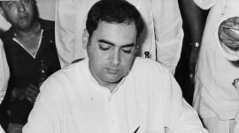 Rajiv Gandhi killed in 1991