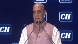 Defence Minister Rajnath Singh addressed the CII Business Summit
