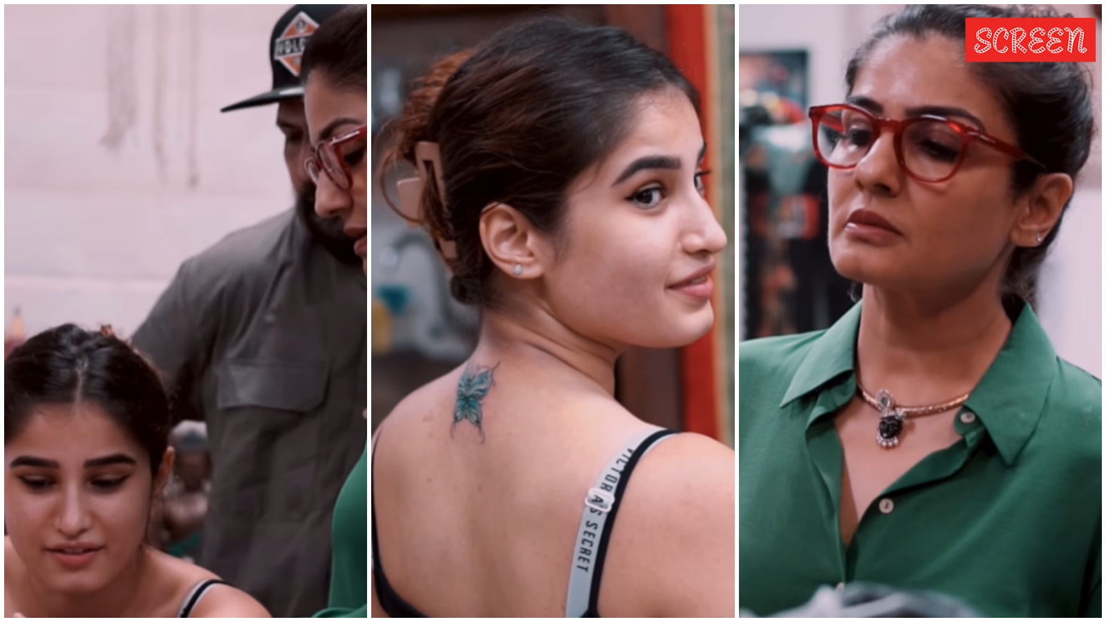 Raveena Tandon helps daughter Rasha Thadani get her first tattoo: ‘Make the Trishul bolder’ | Bollywood News Raveena Tandon helps daughter Rasha Thadani get her first tattoo: ‘Make the Trishul bolder’ | Bollywood News