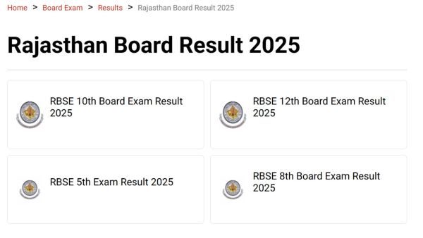 RBSE Rajasthan Class 12th Result 2025: How to check results at education.indianexpress.com?