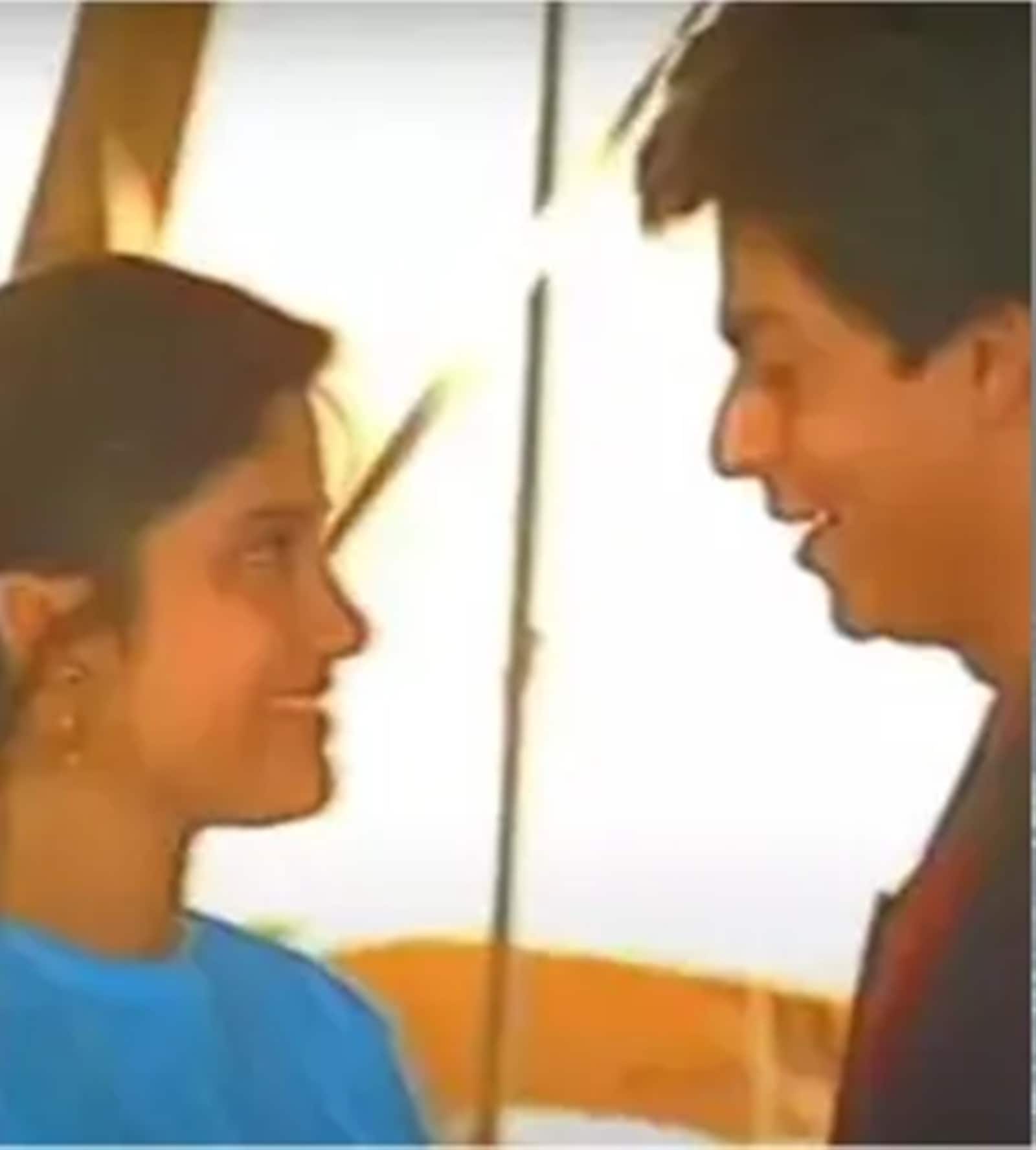 Shah Rukh Khan and Renuka Shahane Circus