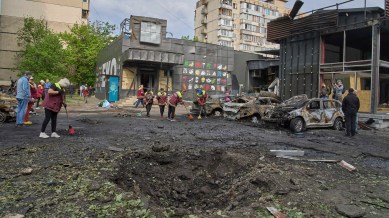 russia ukraine drone airport shut