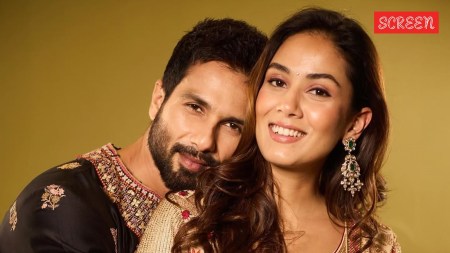 Shahid Kapoor with wife Mira Rajput