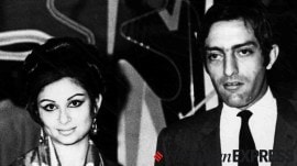Mansoor Ali Khan Pataudi with Sharmila Tagore