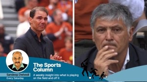 Nadal would at times feel the greatness inside him but he wasn't sure. Toni was always around to remind Rafa that he was the 'Special One'. (AP/X)