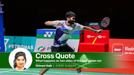 Kidambi Srikanth in action. (BWF / BadmintonPhoto)