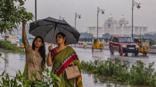 hyderabad rain, indian express