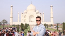 Tom Cruise visited Taj Mahal during the promotions of 'Mission Impossible: Ghost Protocol'