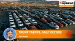 tariffs: Chevy and GMC pickup trucks at the General Motors facility in Silao, Mexico.