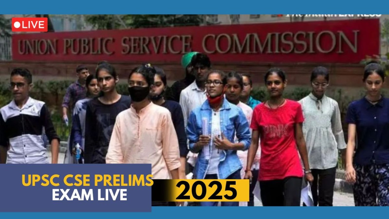 UPSC CSE Prelims 2025 Live Updates: Exam centre guidelines, reporting time