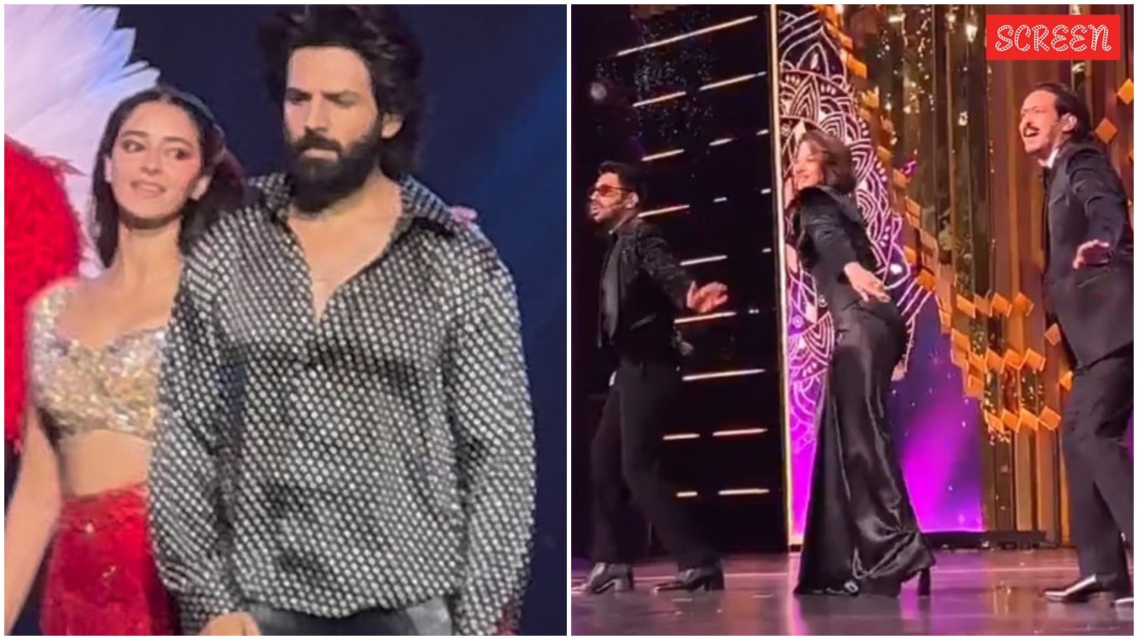 Zee Cine Awards 2025: Kartik Aaryan, Ananya Panday set the stage on fire, Tamannaah Bhatia shows off her moves too, see videos, photos
