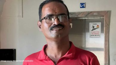 The customer extended his gratitude to Zomato CEO Deepinder Goyal and the company’s team for embracing inclusivity (Image source: Shripal Gandhi/LinkedIn)