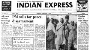 PM Calls For Peace, Train Collision, Attacks On Tamils, US-India Deals, Chhattisgarh Express, Rajiv Gandhi, Forty Years Ago, editorial, Indian express, opinion news, current affairs