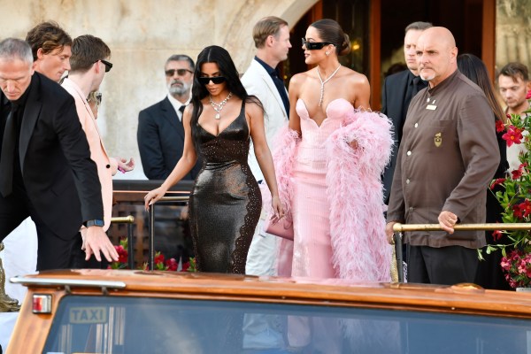 Khloé Kardashian at Jeff Bezos wedding