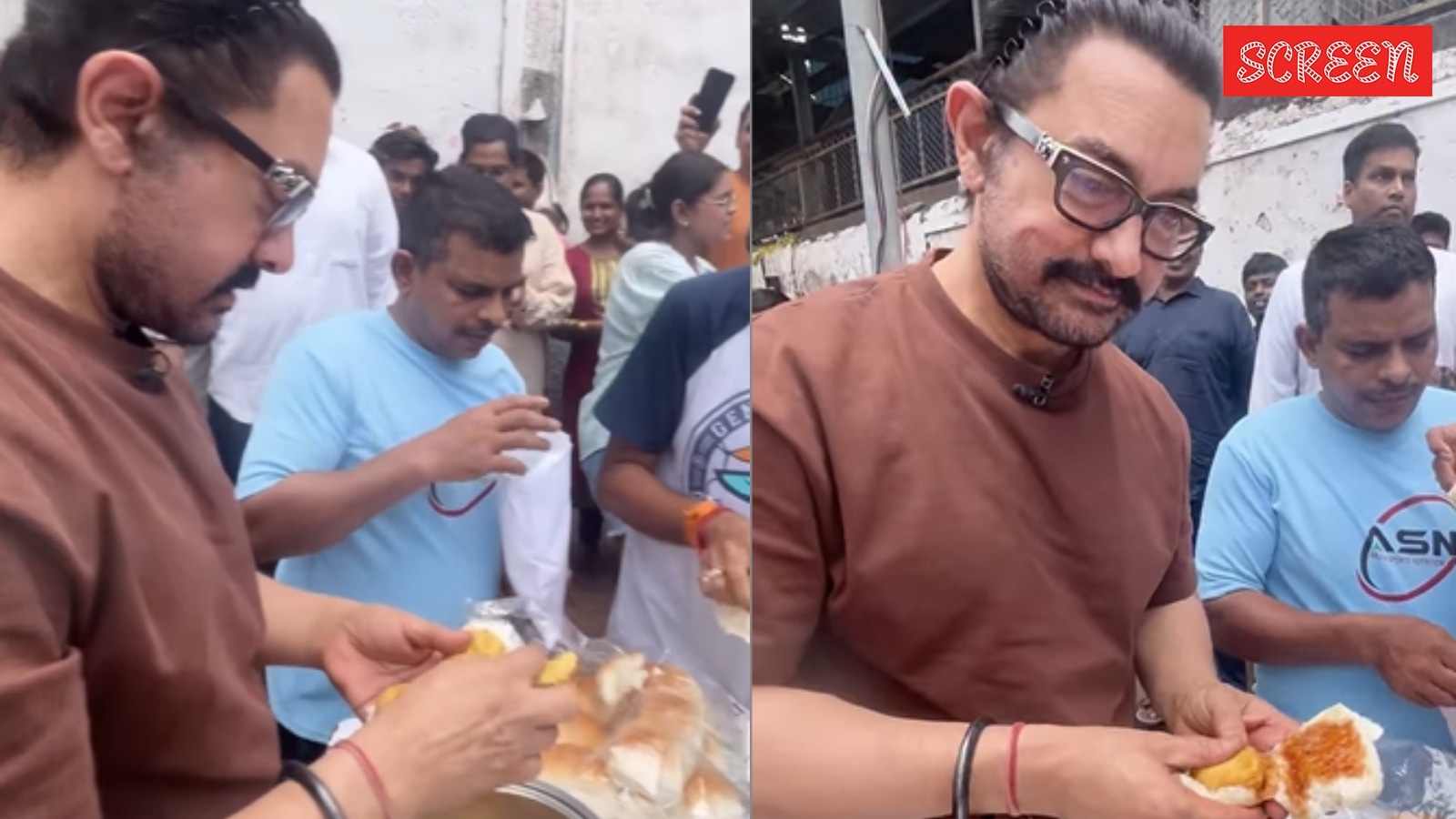 Aamir Khan makes vada pav on Mumbai streets ahead of Sitaare Zameen Par release, receives standing ovation from audience at special screening