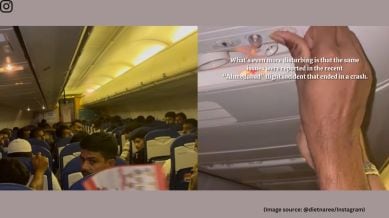 “It’s 12.30 AM, and there is no accountability. Look at the situation here,” the passenger says in the video (Image source: @dietnaree/Instagram)