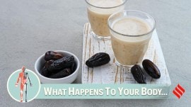 Those who are lactose intolerant should avoid consuming Ajwa dates with milk