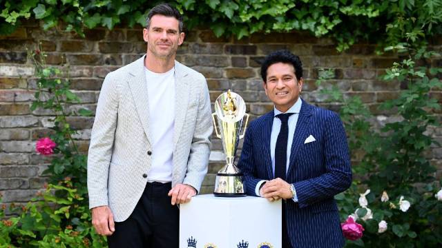 Sachin Tendulkar Anderson trophy sunil gavaskar
