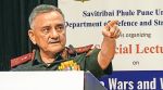 Operation Sindoor, Anil Chauhan Operation Sindoor, CDS Anil Chauhan speech, India Pakistan tensions, state-sponsored terrorism Pakistan, Indian Express news, Indian Express Operation Sindoor, drawing limits of tolerance India, Operation Sindoor not retribution, nuclear blackmail India Pakistan, CDS on military risk, future wars and warfare Pune, Savitribai Phule Pune University defence talk, Indian military operations, post-Balakot strikes, Operation Sindoor not over, calculated military risk India, military preparedness India, CDS offensive spirit, Indian military capability, India defence strategy, retribution vs deterrence, Operation Sindoor speech, India terror response strategy, Indian defence forces news, Indo-Pakistan defence news, public sentiment military action India, Indian Express CDS speech