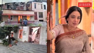 massive fore breaks out on Rupali Ganguly's show Anupamaa set