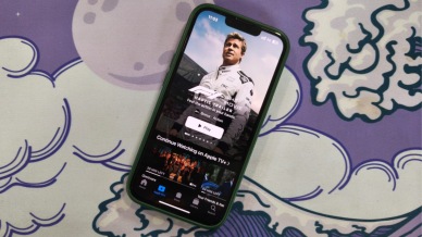 You can watch the new F1 haptic trailer only on an iPhone.