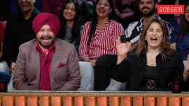 Archana Puran Singh and Navjot Singh Sidhu on The Great Indian Kapil Show Season 3