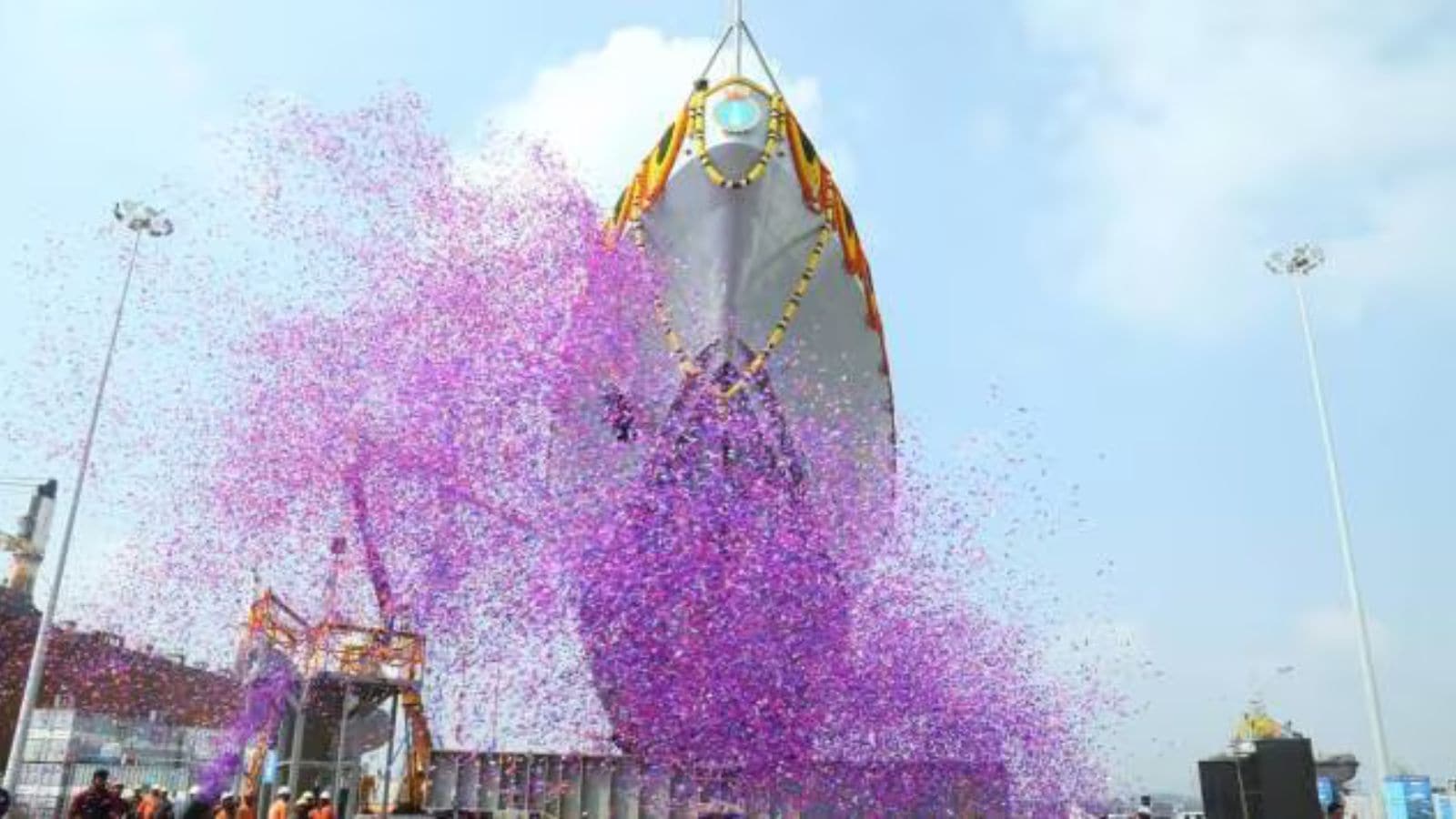 The Navy said that Arnala’s commissioning will mark the formal induction of the first of sixteen ASW-SWC ships into the Indian Navy.