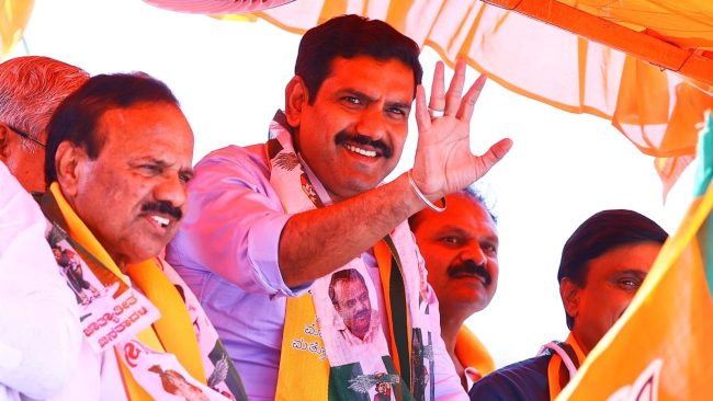 B Y Vijayendra Sadananda Gowda BJP Karnataka
