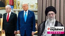 Trump, Netanyahu, Ayatollah