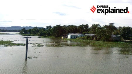 The Brahmaputra, lifeline of Assam and Arunachal Pradesh, originates as Yarlung Tsangpo in Tibet and enters India near Gelling in Arunachal Pradesh.