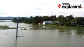 The Brahmaputra, lifeline of Assam and Arunachal Pradesh, originates as Yarlung Tsangpo in Tibet and enters India near Gelling in Arunachal Pradesh.