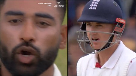 Harry Brook Mohammed Siraj