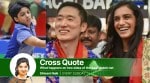 L-R: Indian shuttler Tanvi Sharma in action and PV Sindhu with coach Park Tae-sang. (Express Photo by Kamleshwar Singh/PTI)